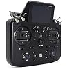 FrSky Tandem X18 Radio Transmitter Dual-Band 2.4GHz & 900MHz TD System 4ms Low Latency Color Touchscreen |ETHOS OS Metal Hall Gimbals 24CH Access/ACCST D16 / TD Receiver Compatible(Black)