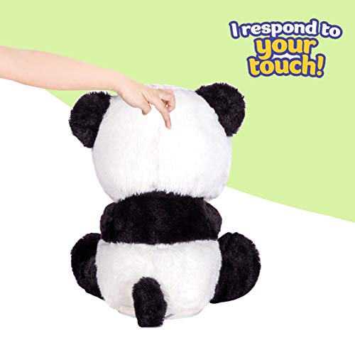 Tuko Interactive Stuffed Plush Toy, Talk Repeating Musicial Educational Electronic Pet Toy for 6 Month+ Boys and Girls Gift