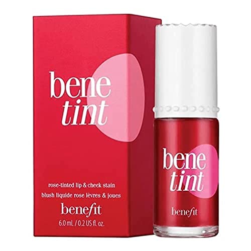 Benefit Bene Tint - Tinte para labios y mejillas tintadas, 0.2 onzas líquidas