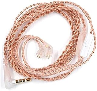 Cabo para fones KZ tipo B com Microfone mod. ZST / ZS10 /ZSR