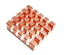 REES52 Raspberry Pi 3/ 4b Pure Copper Heat Sink + Cpu Copper gallery image