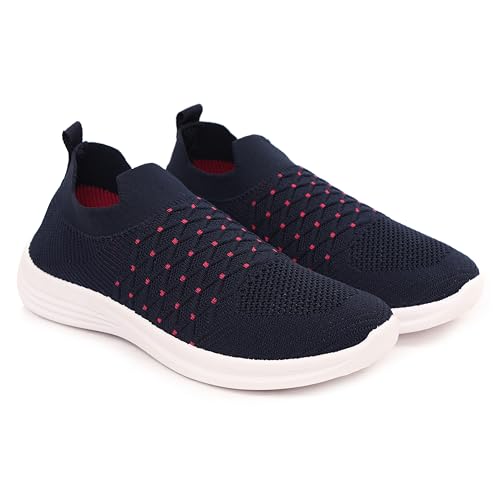 Image of Women Running Shoes | Lightweight Sports Shoes | Comfortable Walking & Gym Shoes | Non Slip Sole Casual Shoes for Women | Size. 5-8
