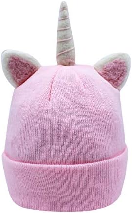 Cute Unicorn Toddlers Beanie Hat 