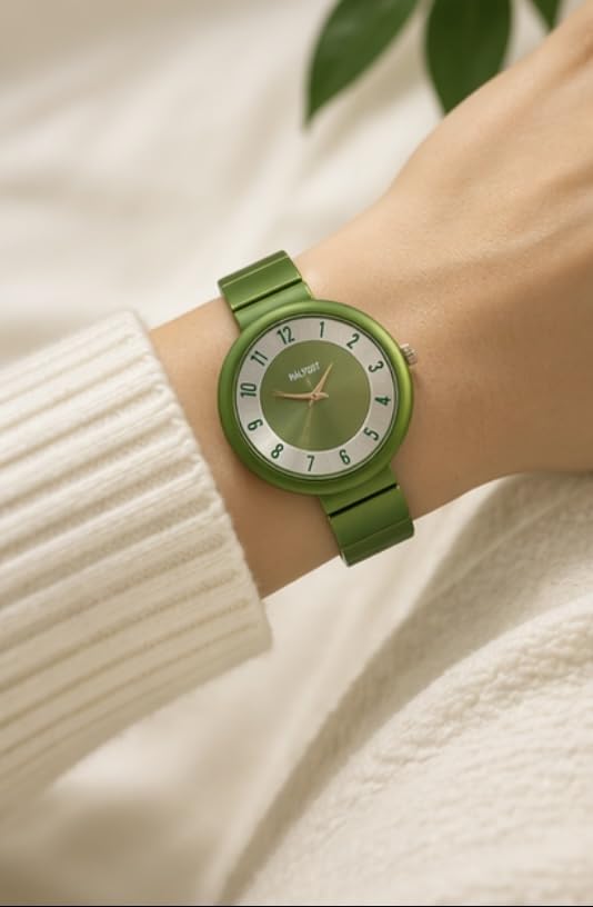 Image of HALFDOT Analog Watch, Metal Bracelet,Women's Fashion Timepiece Sporty Watch