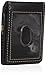 Guess Men's Naples & Montana Slim Front Pocket Wallet, Black, One Size