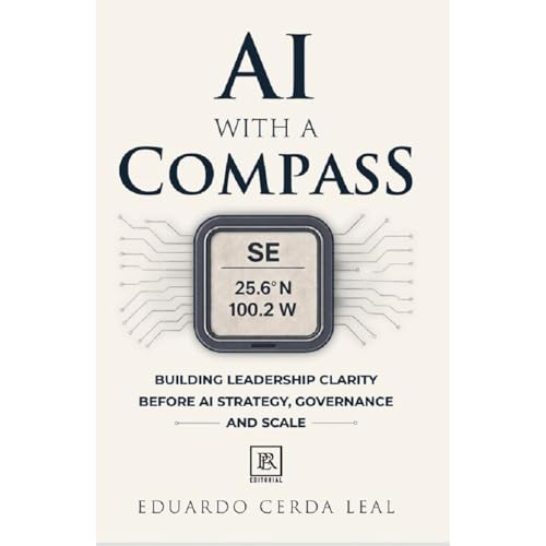 AI with a Compass Audiolibro Por Eduardo Cerda Leal arte de portada