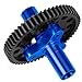 RCMYou Metal Spur Gear Slipper Clutch 57T(32dp) with 15T/16T/17T Pinions Gear Upgrades Part for 1/10 Granite/Senton/Big Rock/Vorteks 3s mega550,Kraton/Outcast 4S,Navy Blue