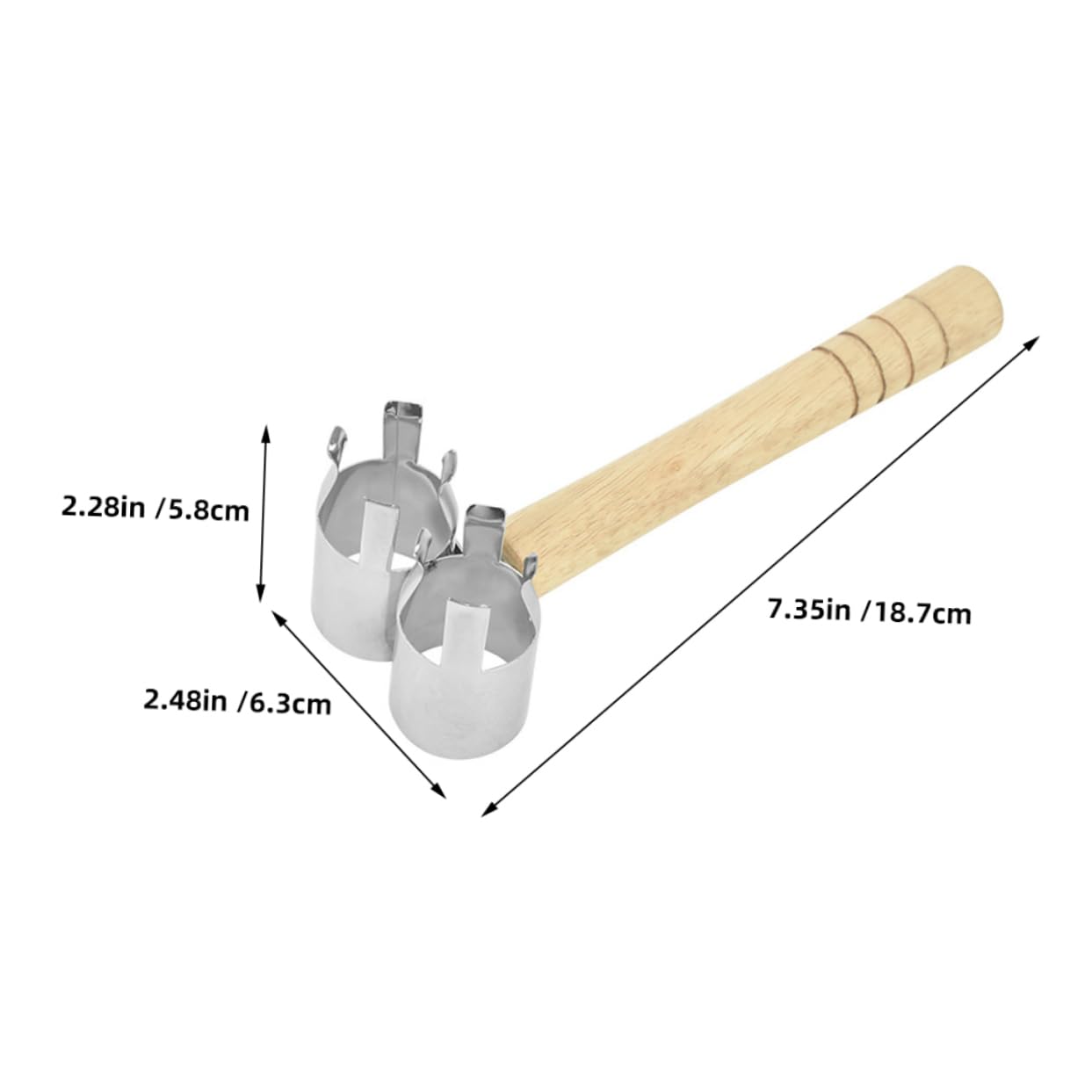 Gogogmee Moxa Sticks Burner Roll Clamp Holder Moxibustion Therapy Tool for Salon Home