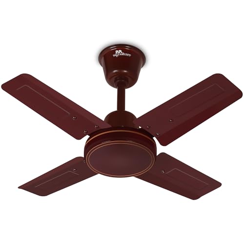 RR Signature MORPHEUS 600 MM High Speed | 4 Blades |BEE Star Rated Ceiling Fan |2 Year Warranty?Brown?