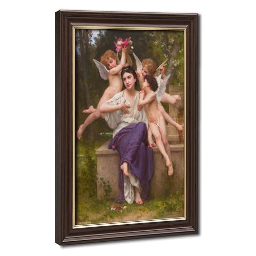 Toile Dream of Spring Bouguereau pour embellir un mur de bureau vide