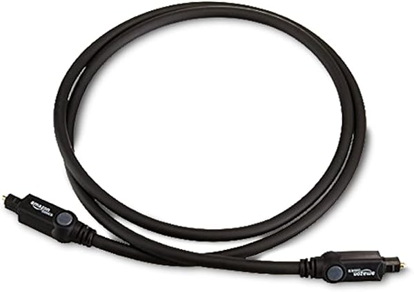 Amazon Basics Cavo audio ottico digitale Toslink, 1 m,Nero - 5