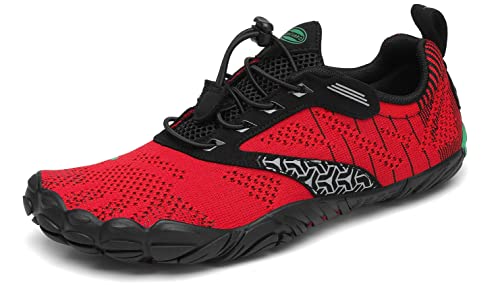 Saguaro Hombre Mujer Minimalistas Zapatillas De Trail Running Ligeras Y Respirable Zapatos Descalzos Gym Playa Calzado De Deportes Acuaticos Para Correr Senderismo, Rojo Cereza 42 Eu Saguaro Hombre Mujer Minimalistas Zapatillas De Trail Running Ligeras Y Respirable Zapatos Descalzos Gym Playa Calzado De Deportes Acuaticos Para Correr Senderismo, Rojo Cereza 42 Eu