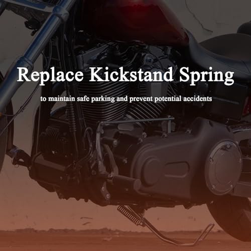 FOVPLUE Mola de suporte, mola de suporte Jiffy de 8,6 cm para Harley 2002-2017 Dyna FXD, FXDF/L/B/C/