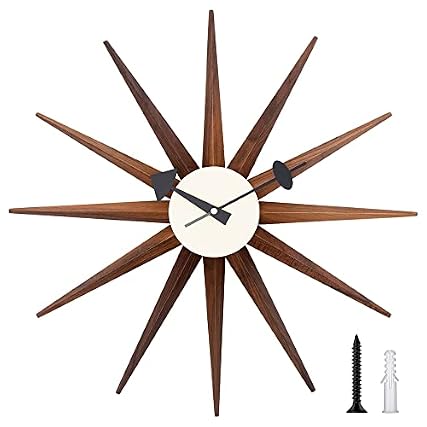 Nelson Sunburst Clocks