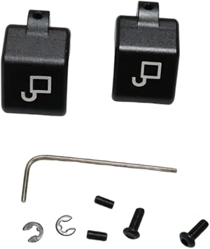Soft Top Convertible Roof Latch Lock Repair Kit Left & Righ Fit for Mazda Miata 1990-2005 Black