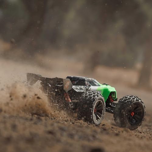 Image of ARRMA RC Truck KRATON 4X4 4S BLX 1 /10TH 4WD Speed Monster Truck RTR(Battery and Charger Not Included), Green, ARA4408V2T4