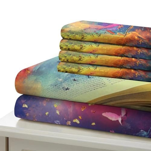 Housse de couette microfibre douce à zip invisible pour grand lit - 6