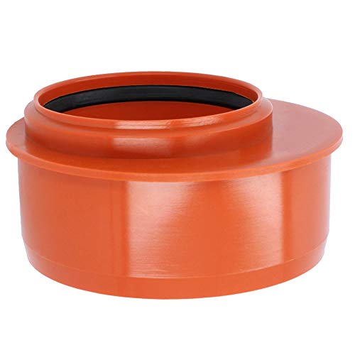 HT Rohr Reduktionsstück Ø DN 160/110 mm | Abwasser Kunststoff Abflussrohr Kurz Kunststoffreduktion PVC PP Verbindung Anschlussstück Abwasserreduktion