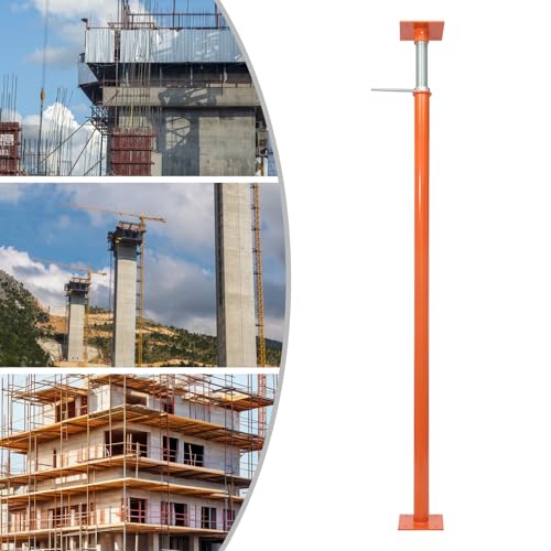 Basement Floor Jack, Support Beam House Jack Post, Floor Lifting Joist Beam Brace for Cellar Ceiling, Range of Adjustment 85\" - 109\" - Safe Load Capacity (5,000 lb) (85\" - 109\")