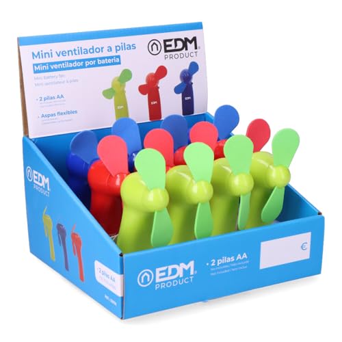 Ventilateur A Batterie funny Colors 2aa non Incluses Edm - vue 6