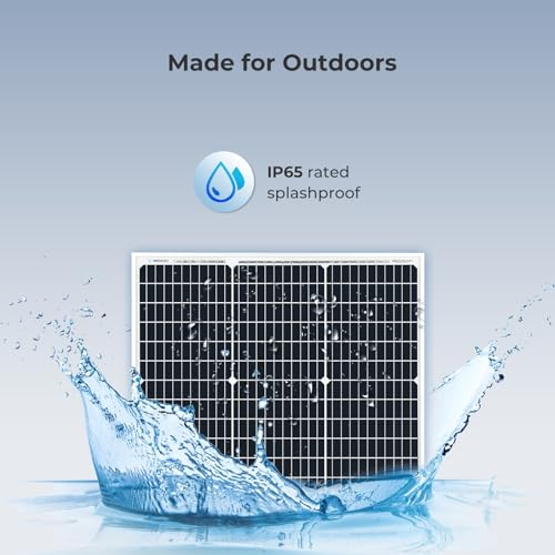 Renogy Solar Panel 50 Watt 12 Volt, High-Efficiency 50W Solar Panel Monocrystalline PV Module Power Charger for RV Marine Rooftop Farm Battery and Other Off-Grid Applications by Renogy - Image 5
