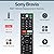 RMF-TX310U Remote Control Compatible with Sony Bravia – Voice Control, Easy Setup – Works with Bravia Smart TV, Android/Internet TV Models X900F, X850F, X950F, A8F, A9F