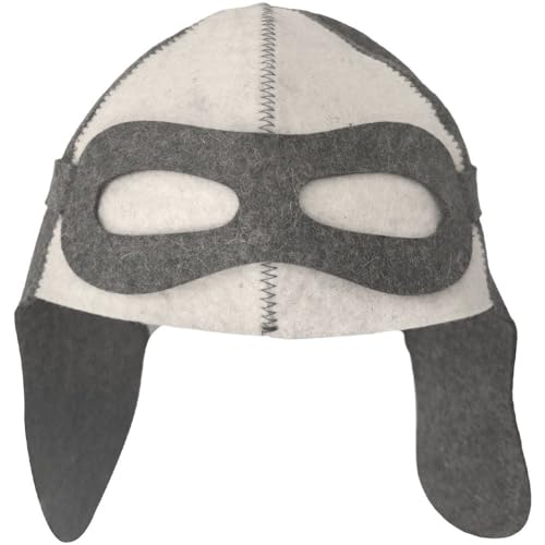 Vobumix Wool Sauna Hat Funny Vaporarium Hat Bathroom Sauna Accessories for Home Hotel Gym Bathroom House Sauna or Shower Use