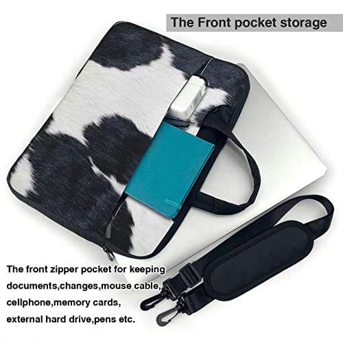 Sac ordinateur portable cuir de vachette de qualité supérieure - 5