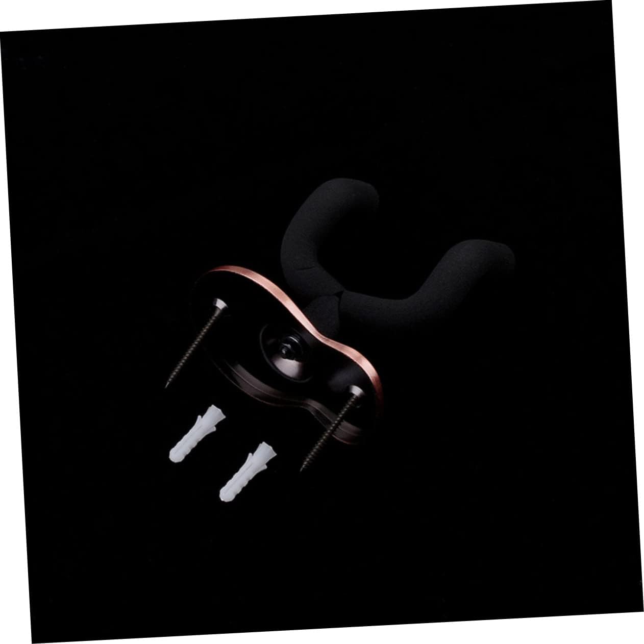 Abaodam 2 Pcs Guitar Hook Wall Mounted Clothes Rack Bass Stands Wall Mounted Hooks Metal Guitar Hanger Macrame Shelf Wall Hanging Guitar Ukulele Hook Electric Guitar Alloy Wall Bracket