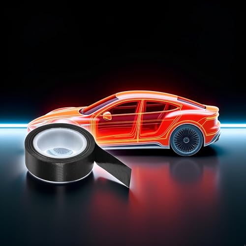 Image of Black 0.13mmx10m Black PTFE Teflon Tape Nonstick Tape 500℉ High-Temp Fiberglass Adhesive Tape High Temperature Tape,Adhesive Tapes, Adhesives, Sealants and Lubricants