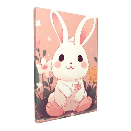 Toile murale abstraite 30x45cm pour habiller un mur vide sans encombrer