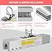 SANDALIM Fall Protection Standing Seam Roof Anchor Clamp, Permanent Roof Anchor-Metal Aluminum, Safety Anchor System for Roof Climbing, Work, OSHA/ANSI Compliant