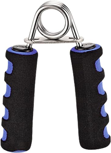 AMIFIT Premium Hand Grip Strengthener with Foam Handle, Hand Gripper for Men & Women for Gym Workout Hand Exercise Equipment to Use in Home (Blue-Black)