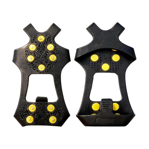 Best Snow Boots for Mail Carriers: Stay Warm & Dry 10 Winter Spikes for Shoes - Anti-Slip Grip Winter Supplies | Anti-Slip Snow Shoe Spikes - for Runners Hikers Mail Carriers Students Dog Owners Walking Running Shoveling Sidewalks Paths Driveways