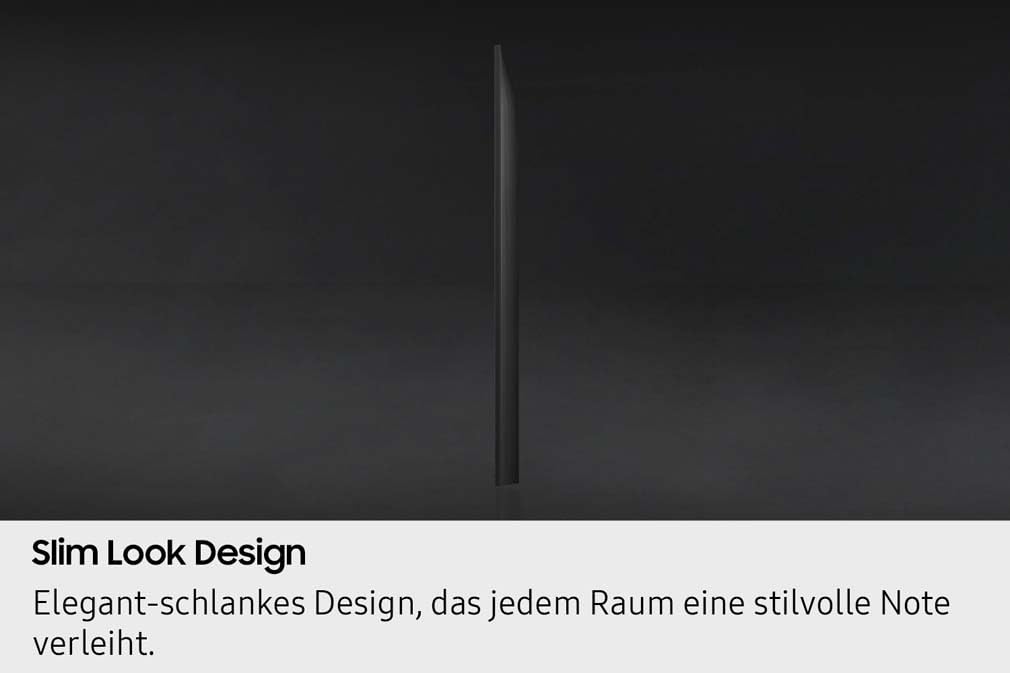Samsung Crystal UHD U8079F 4K 55 Zoll (138 cm) LED Fernseher, Crystal Prozessor 4K, MetalStream Design, SmartThings, AI Upscaling, Gaming Hub, Knox Security, Kostenlose Inhalte, Smart TV
