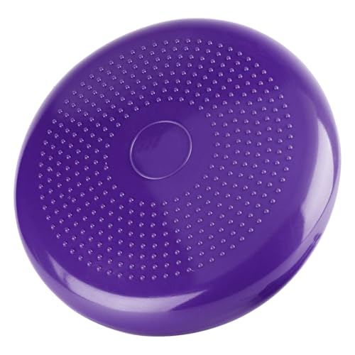 Orix Wobble Board Balance Cushion Board Stability Disc Fitness Exercise Core Workout, Purple