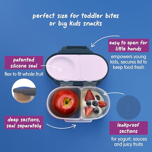 Image of b.box Snack Box, Snack Containers for Kids, Kids Lunch Box, Toddler Snacks