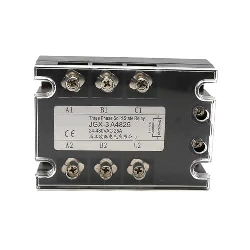 Relais statique triphasé SSR contre les pannes thermiques et arcs électriques - 3