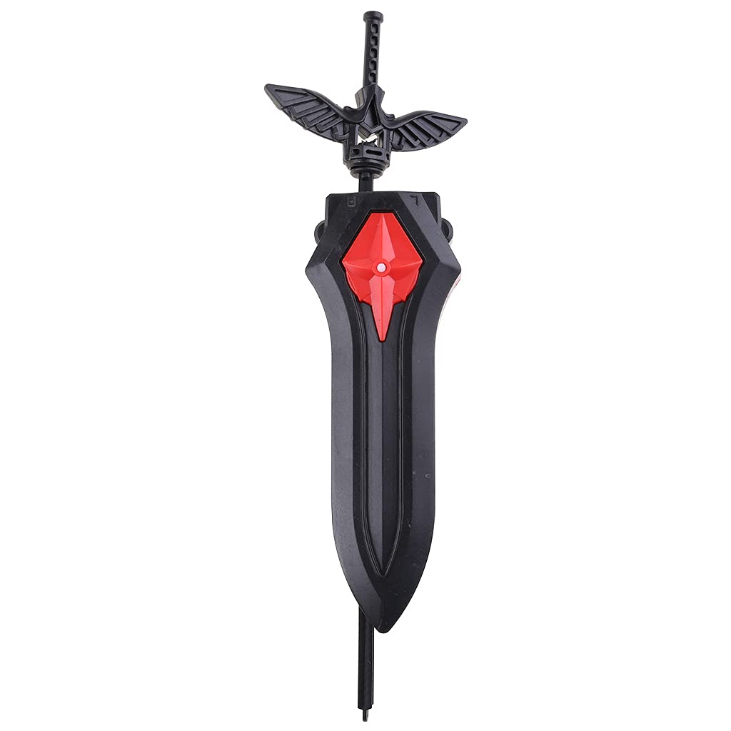 HANBOLI Gyro Launcher, Gyro Launcher Sword Launcher (Yellow Black Red) Black