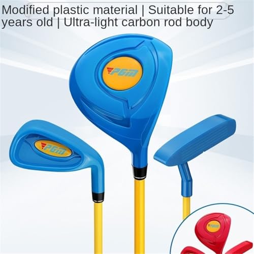 Kids Golf Club Set Right Hand R Flex Graphite Shafts Kompletny drewniany żelazny hybrydowy putter dla początkujących Chłopcy Dziewczyny Unisex Lekkie sportowe kije Trening młodzieżowy