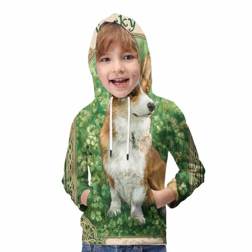 Pull à capuche corgi pour ado : le cadeau d'anniversaire idéal - 5