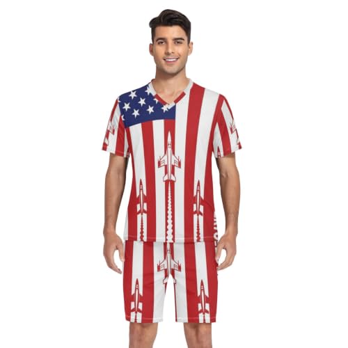 Camisas de pijama para hombre cómodas y frescas contra el calor nocturno talla S 6