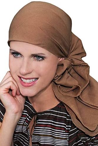 large cotton head scarf