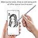 Galaxy S25 Ultra S Pen Replacement for Samsung Galaxy S25 Ultra Stylus Pen,S25 Ultra Stylus Pen for Samsung Galaxy S25 Ultra 5G All Versions EJ-PS938BBEGUJ(Light Silver)