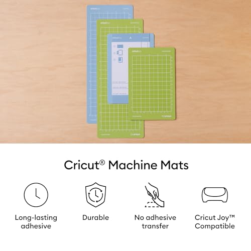 Cricut Cutting Mat Variety Pack (5 count, 4.5in x 12in) - for Joy Machine - Includes 2 StandardGrip & 3 LightGrip Mats by Cricut - Used condition - Image 4
