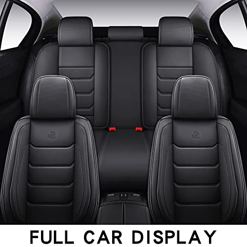 Isen-Coverauto Full Coverage Faux Leather Car Seat Covers Universal Fit For Most Cars,Trucks,Sedans And Suvs With Waterproof Leatherette In Automotive Seat Cover Accessories (Black) #TOP4