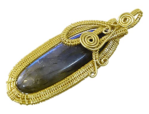 Pendentif Labradorite unisexe pour sublimer vos bijoux de mode