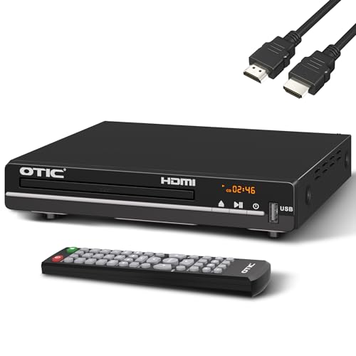 Dolby Digital All Region HDMI DVD Player for TV, Plays CD