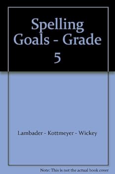 Hardcover Spelling Goals - Grade 5 Book