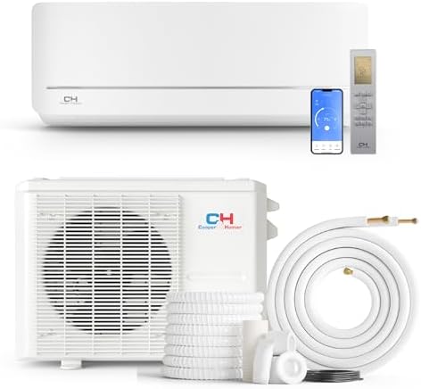 Cooper & Hunter 18,000 BTU 230V Wall Mount Mini Split AC, 19.2 SEER2